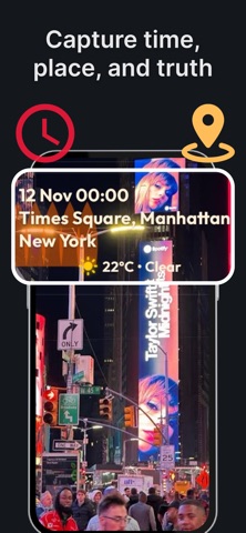 Timestamp Camera Photo Stamper screenshot