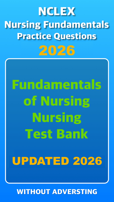 NCLEX Nursing Fundamentals iPhone screenshot 1 - Education app
