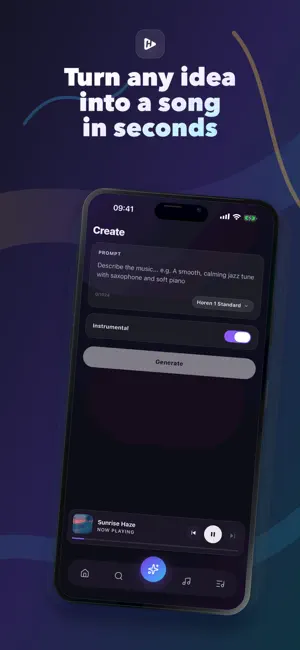 Horen | AI Music Generator screenshot 2