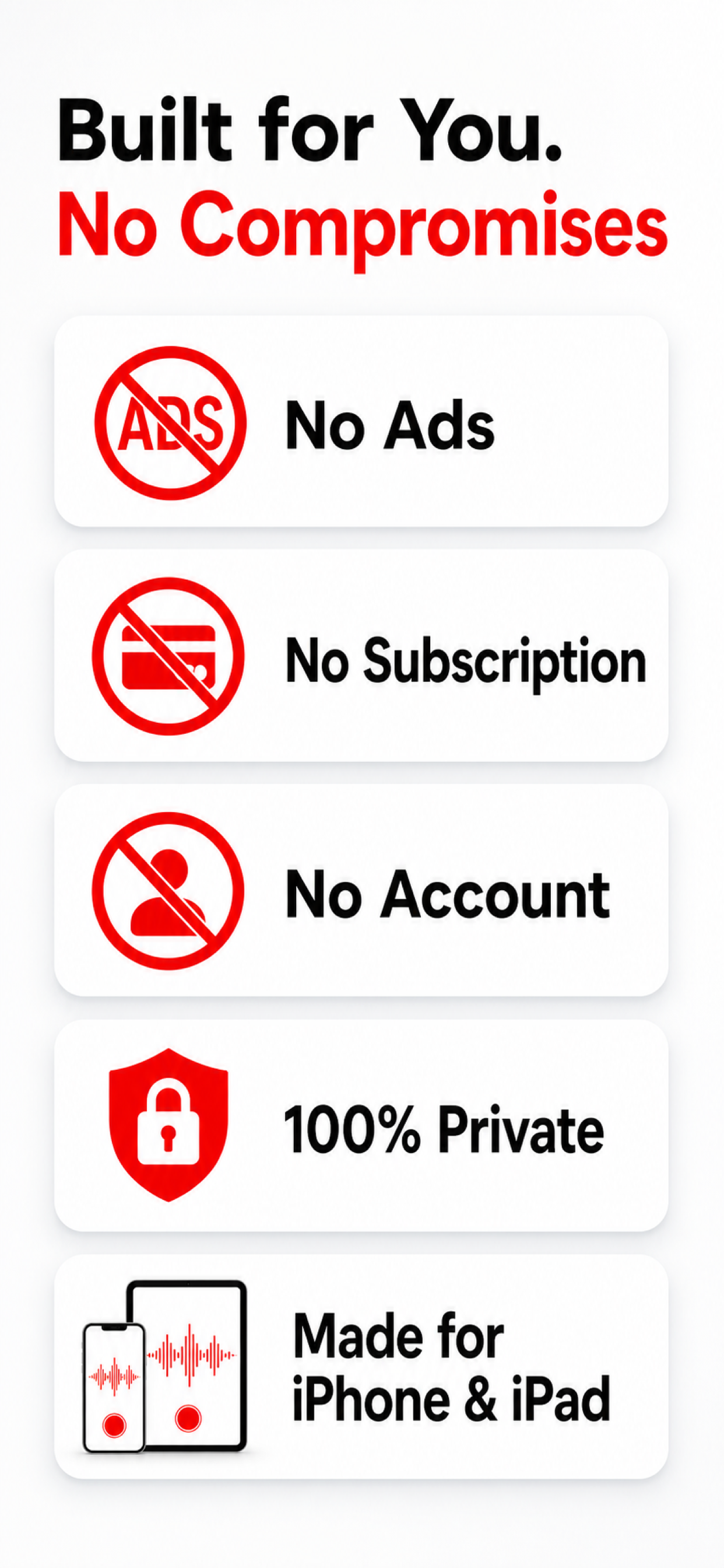 Easy Voice Recorder: Audio App screenshot 9