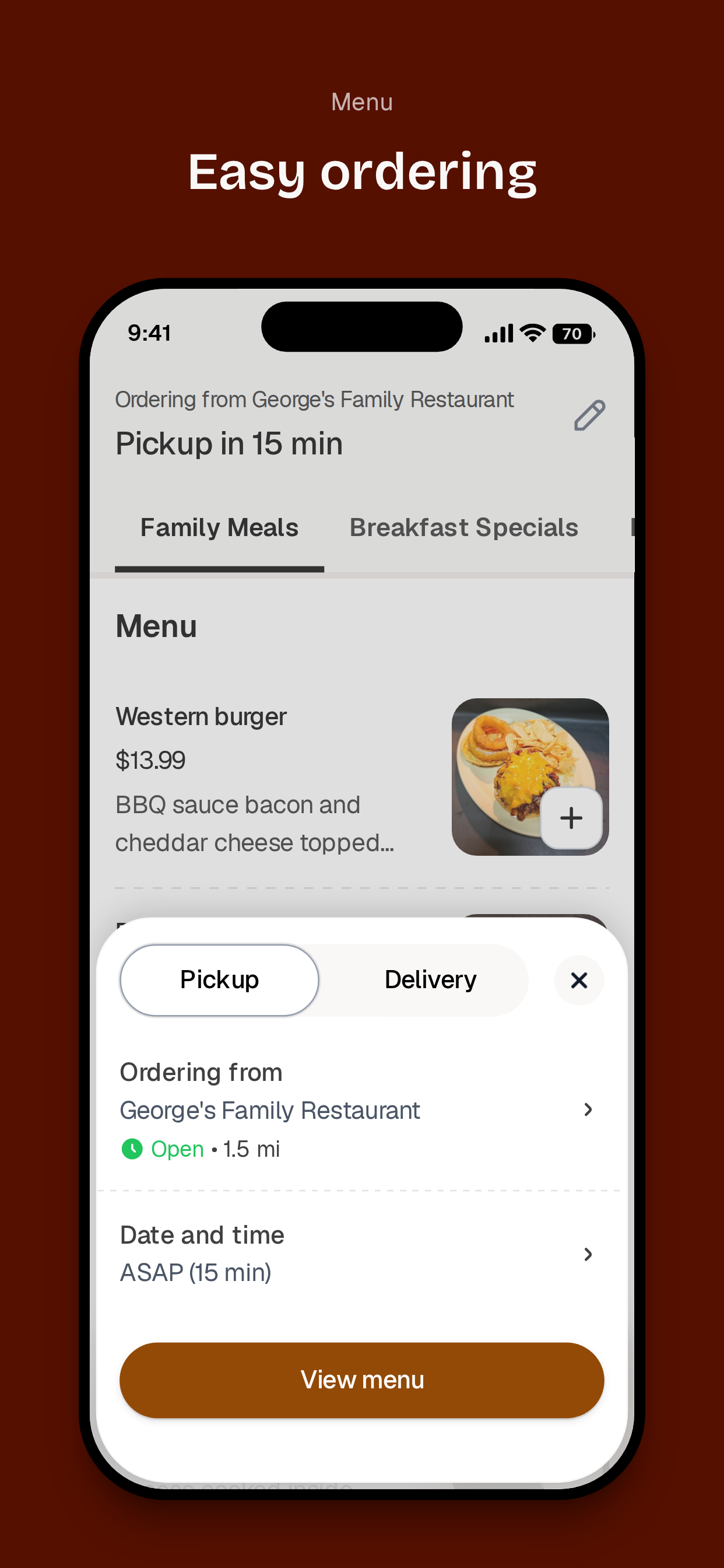 George's Family Restaurant screenshot 3