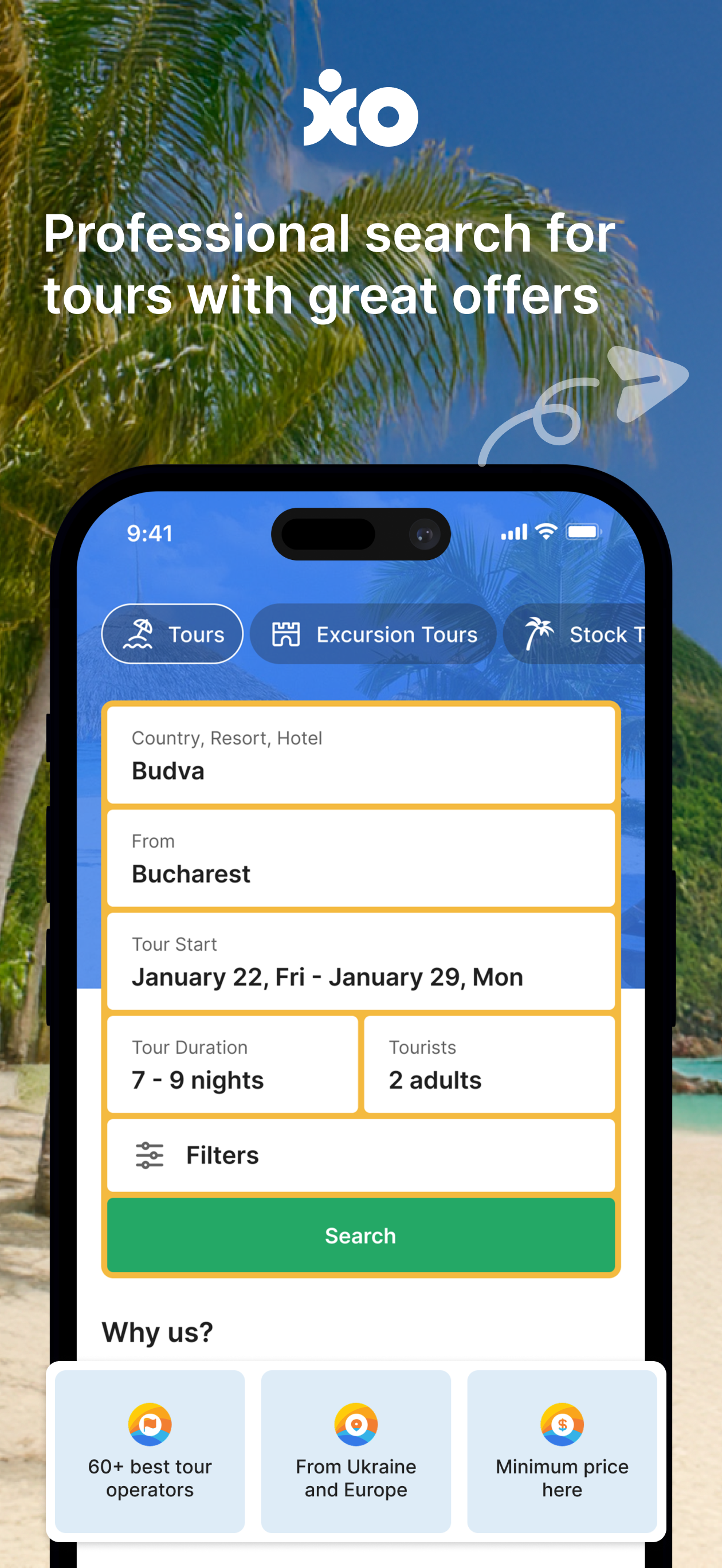 XO Travel – Tours & Hotels