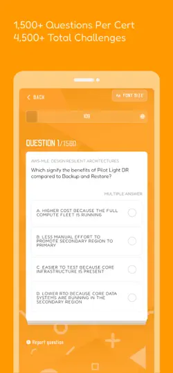 AWS AI Engineer Prep: With AI iPhone Screenshot 3