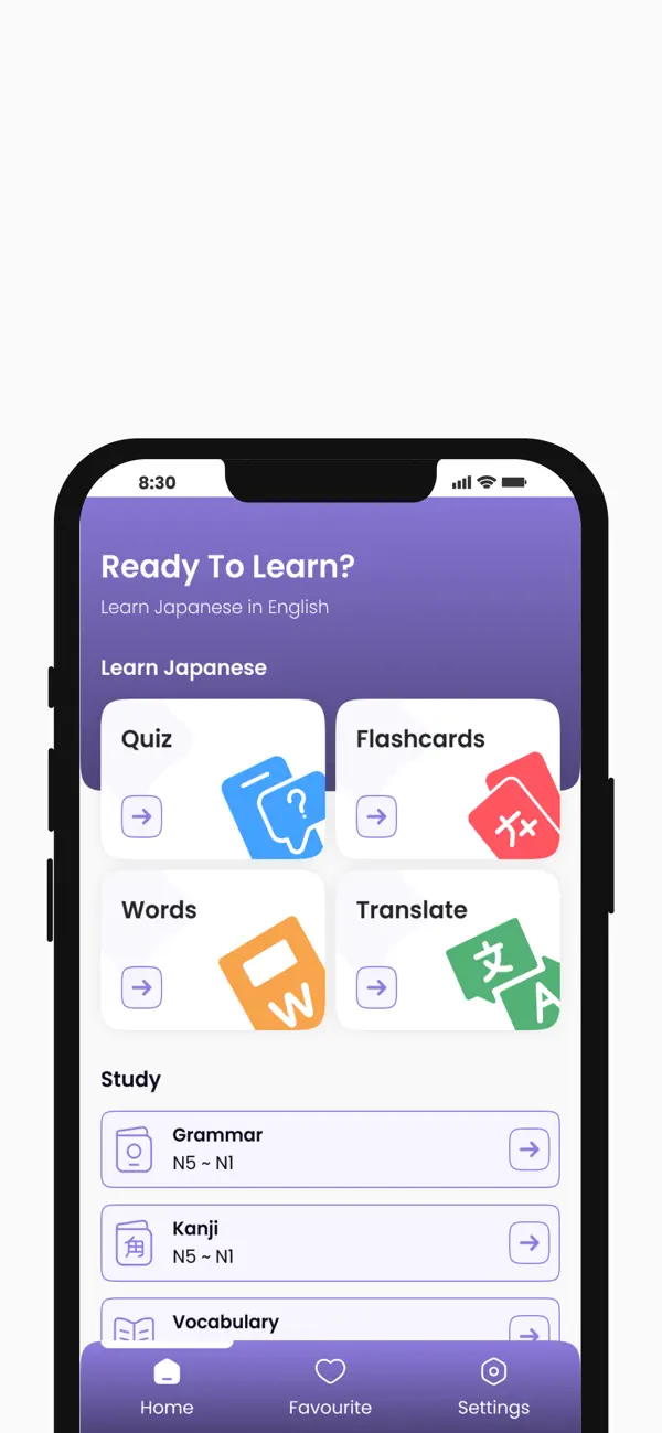 Screenshot #2 pour JLPT Multilingual