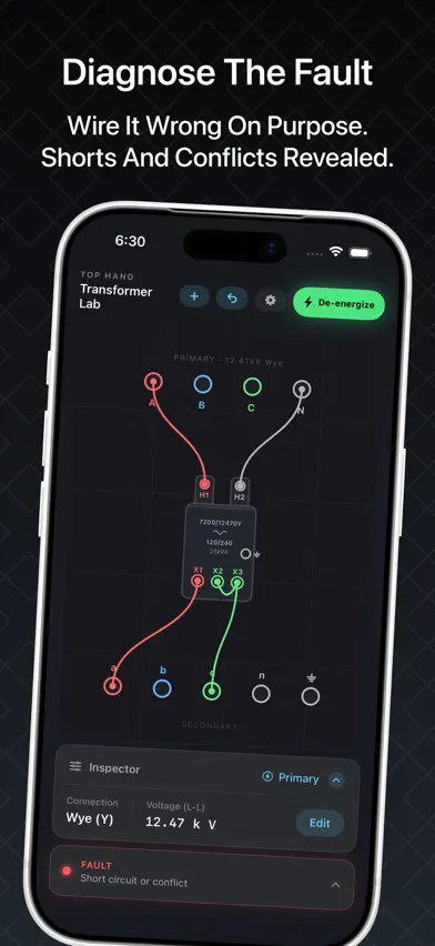 Top Hand Transformer Lab screenshot 4