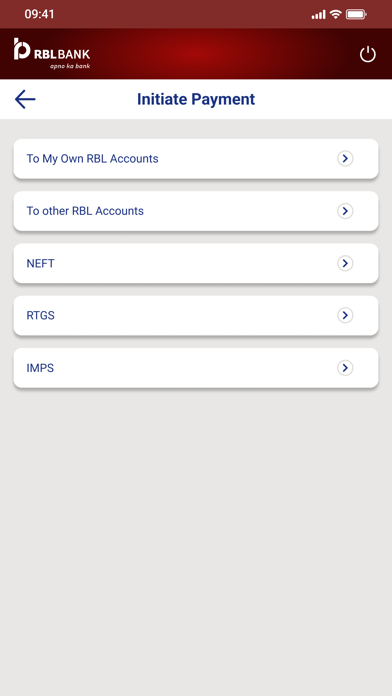 RBL Bank BizBank Screenshot
