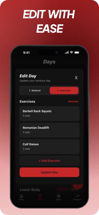 SimpleSplit: Workout Planner Screenshot 5 of 9
