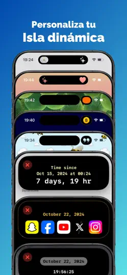 Captura de pantalla de DynamicMe en iPhone 1