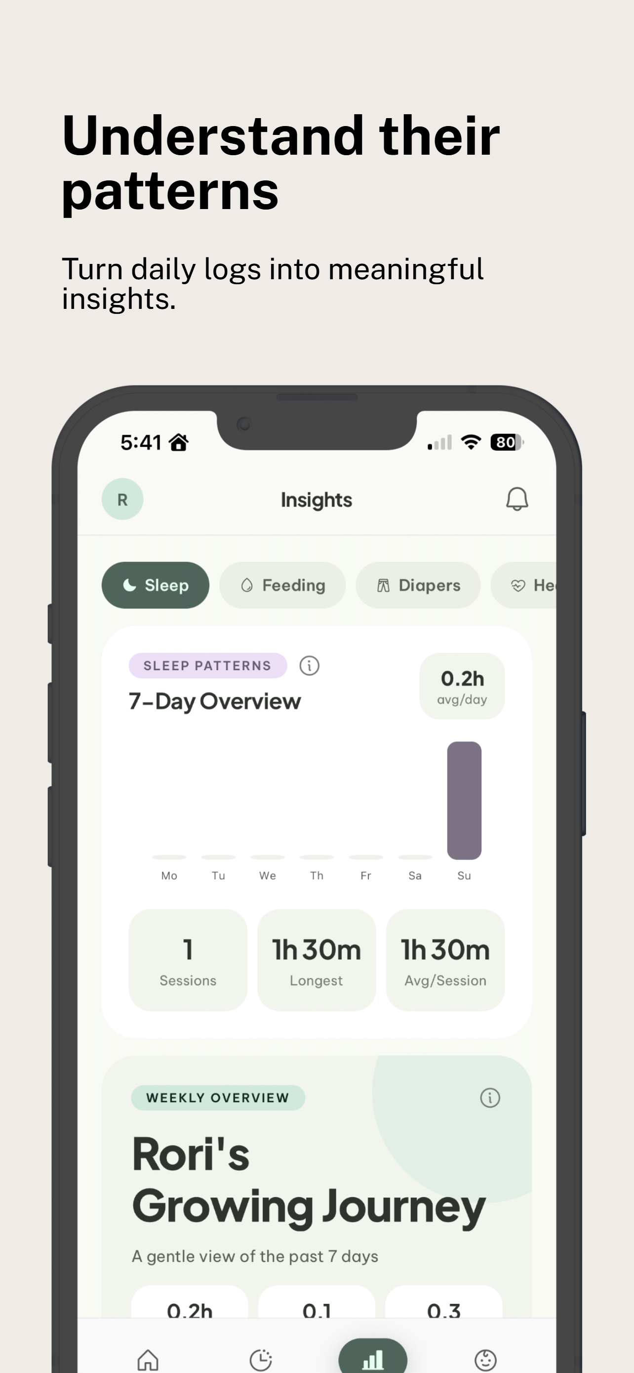 Rori · Baby & Newborn Tracker screenshot 7