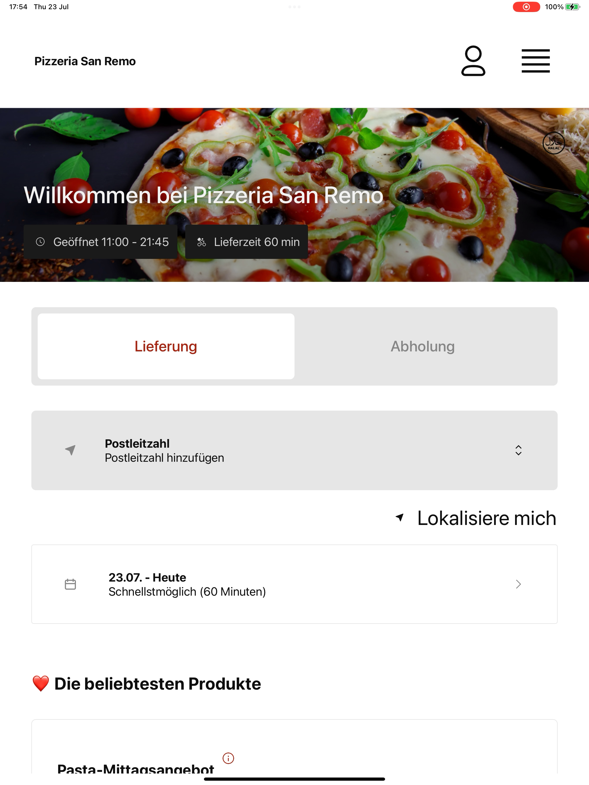 Pizzeria San Remo Greifswald screenshot 14