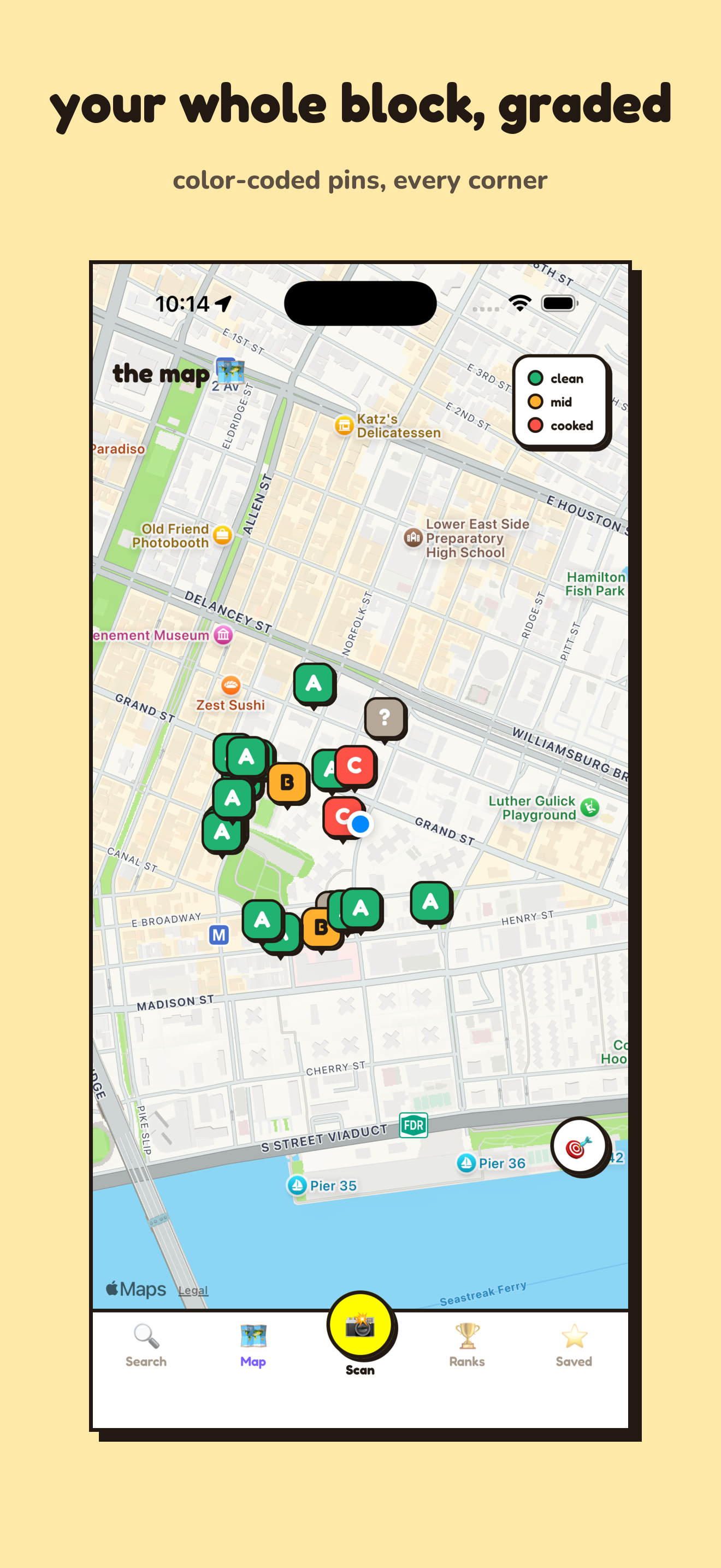 Cooked? NYC Food Grades screenshot 4