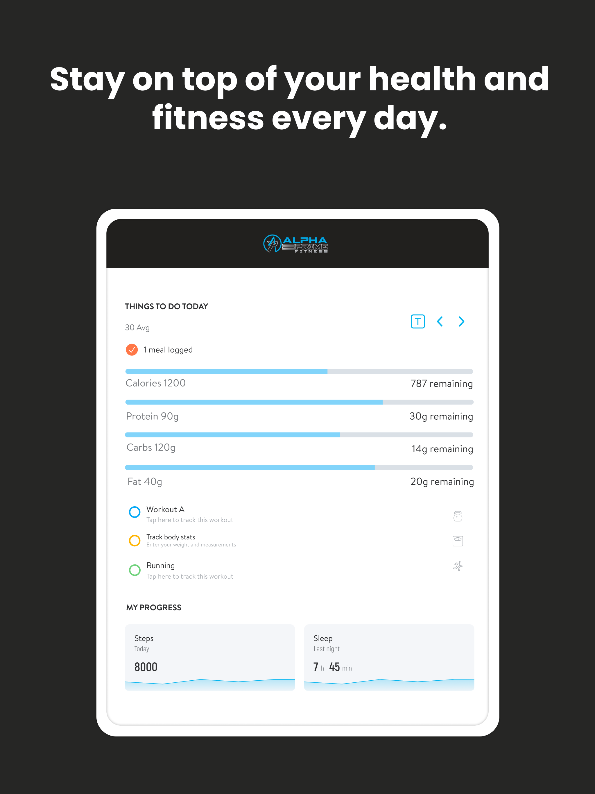 Alpha Prime Fitness screenshot 9