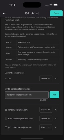 Reveller Music Screenshot 3 of 5