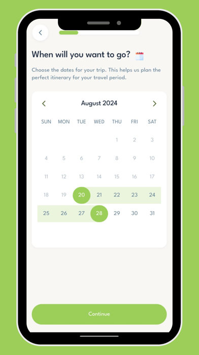Tour Trip itinerary Planner AI Screenshot