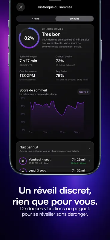FlexiAlarm: Réveil Apple Watch screenshot 3 of 6