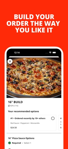 Helen Back Pizza iPhone screenshot
