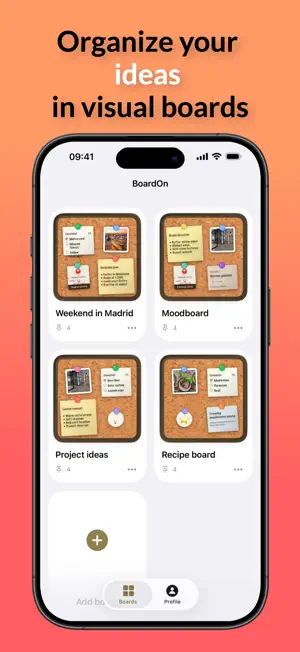 Cork Board Notes: BoardOn screenshot 1