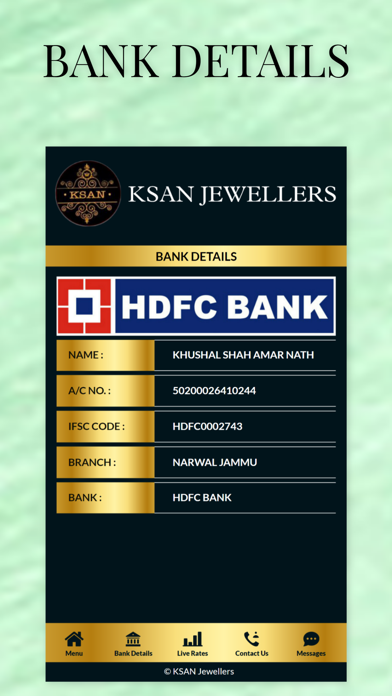 KSAN Jewellers Screenshot