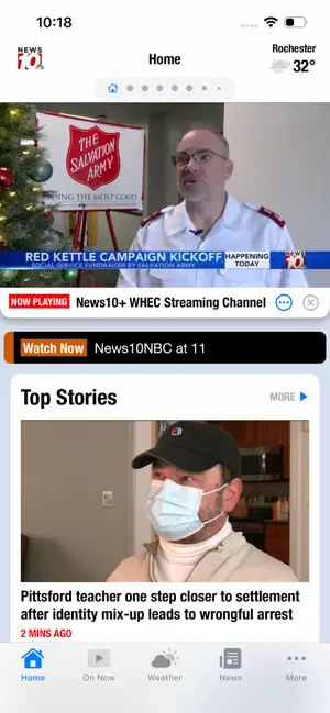 News10+ WHEC Rochester, NY screenshot 1