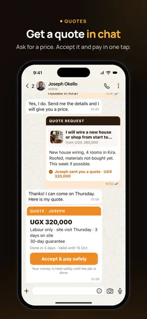 Weenja: Freelancer Jobs Uganda screenshot 1