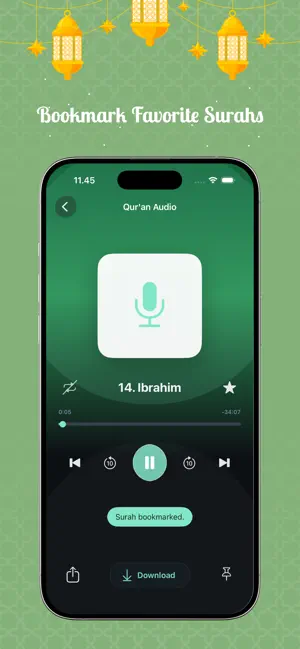 Qur’an Audio screenshot 2
