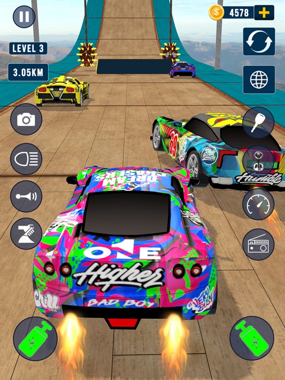 Screenshot #5 pour Car Stunts Challenges 3D