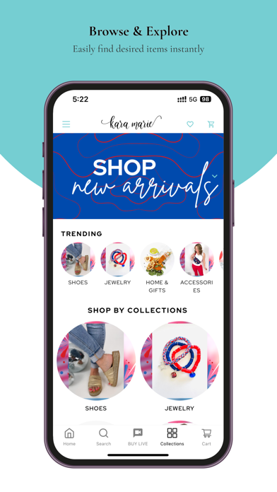 Shop KaraMarie Boutique Screenshot