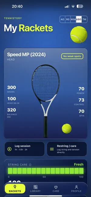 Tennistory screenshot 1