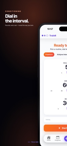 TrainR - Workout Tracker Screenshot 2 of 10