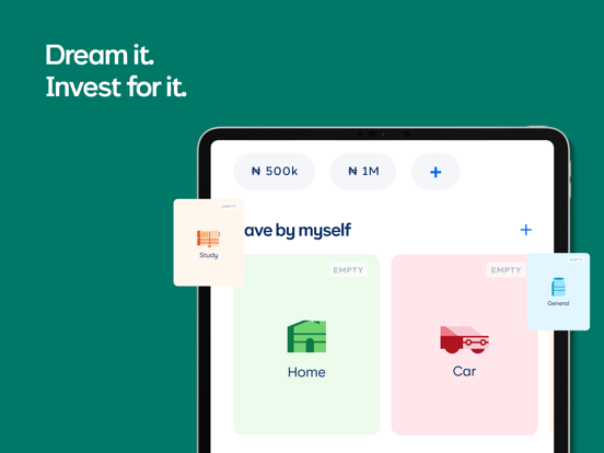 Cowrywise: Save & Invest Money iPad screenshot 9 - Finance app