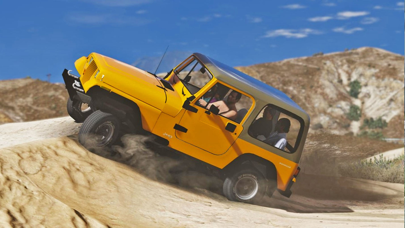 Offroad Jeep Driving Games 3D Screenshot