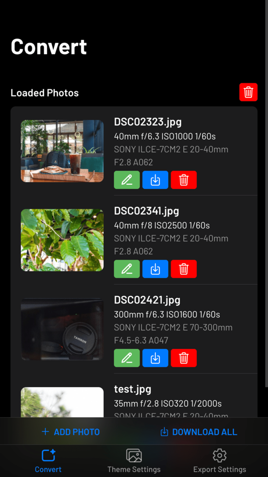 #1. EXIF Frame (iOS) 由: JEONGHYEON KIM