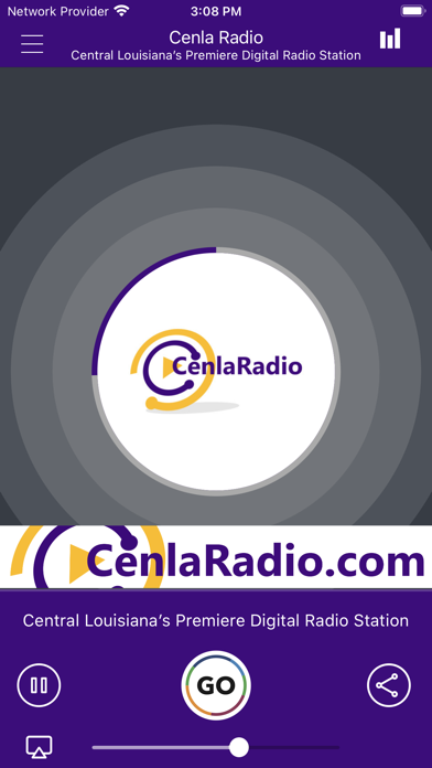 Cenla Radio Screenshot