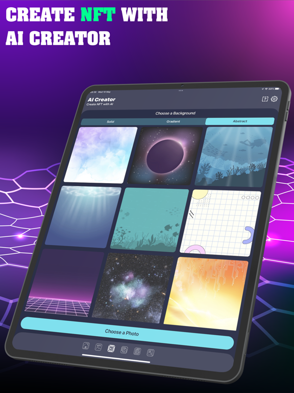 NFT Maker iPad screenshot 5 - Graphics & Design app