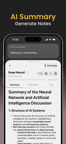 Whisper Notes - AI Note Taker screenshot