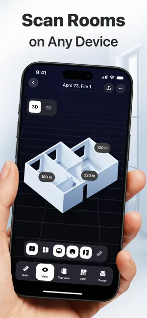 3D Snap: LiDAR Room Scanner screenshot 2