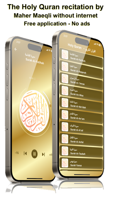 Maher Maeqli Quran mp3 offline Screenshot