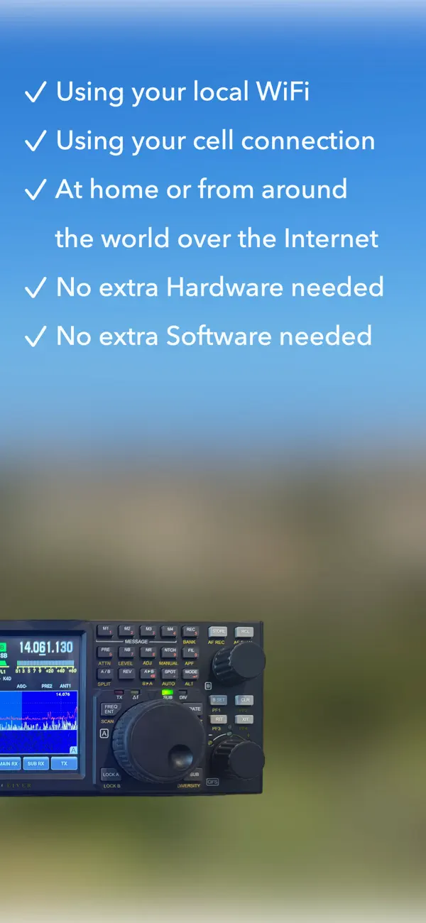 Screenshot #3 pour K4 Control for Elecraft K4