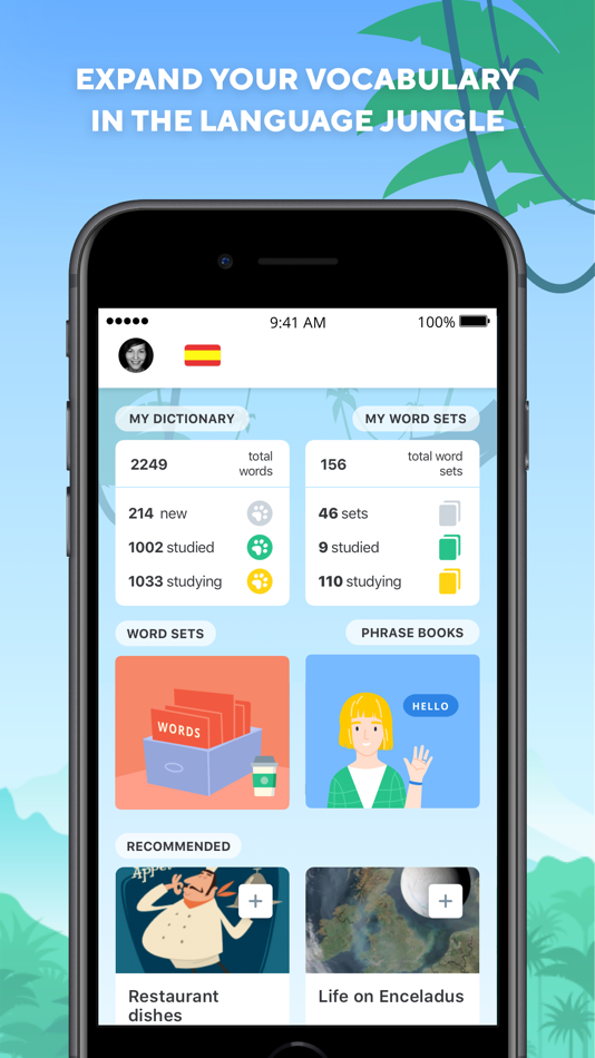 #5. Learn English with Lingualeo (iOS) 由: LinguaLeo