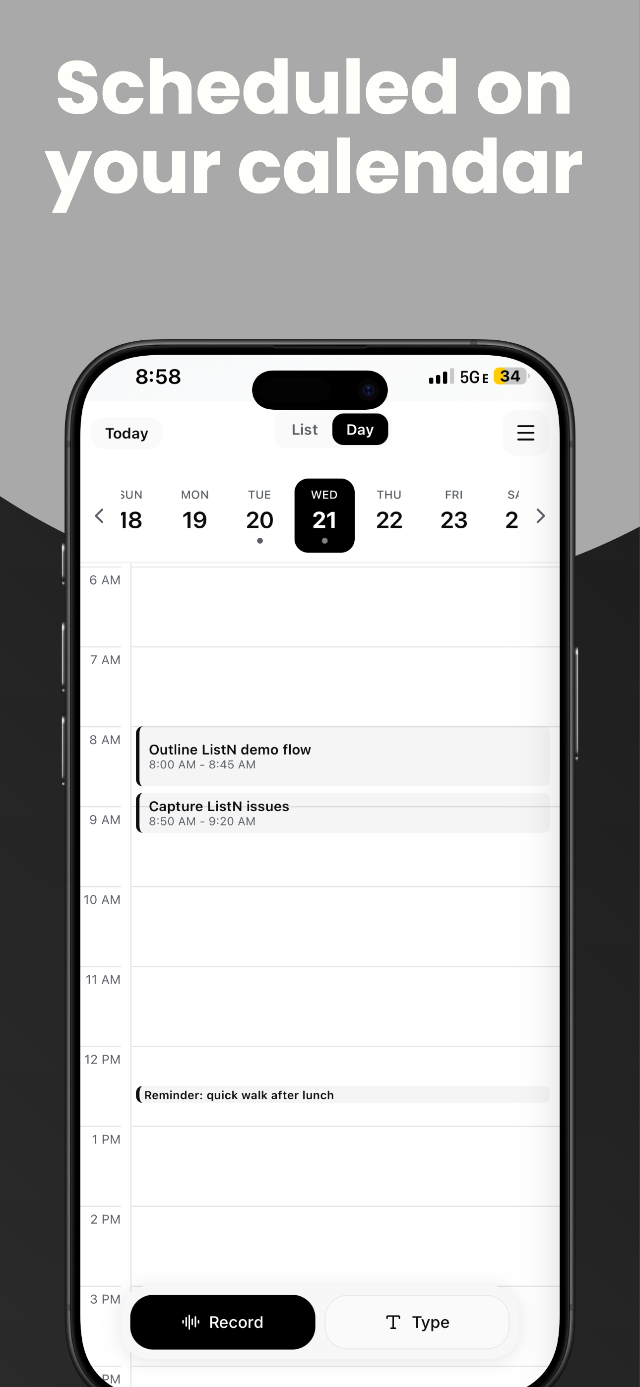 ListN: Voice To-Do & Notes
