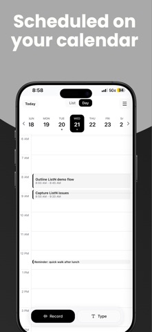 ListN: Voice To-Do & Notes Screenshot 4 of 6