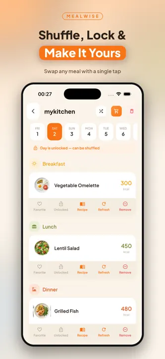 Mealwise - Kitchen Organizer screenshot 2