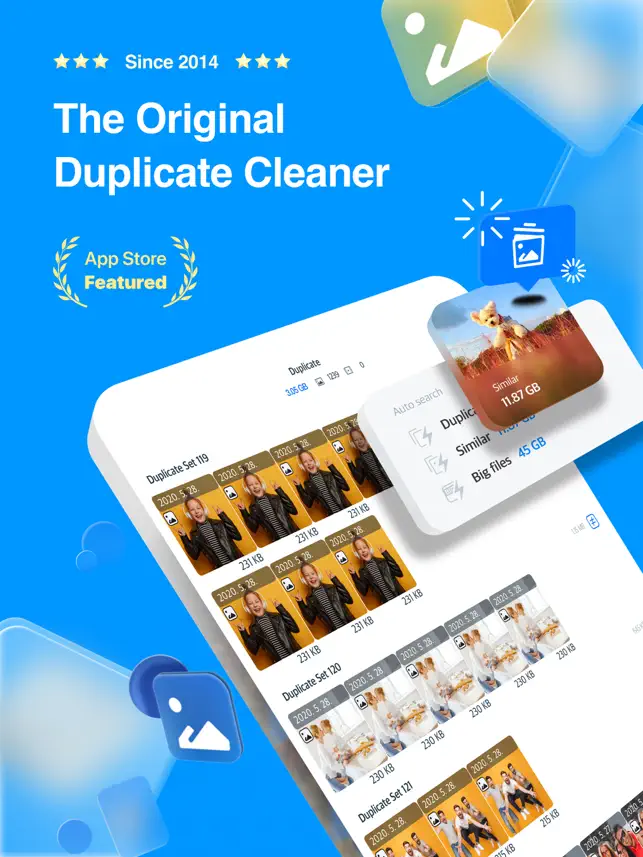 Photo Cleaner -Album organizer4+_1