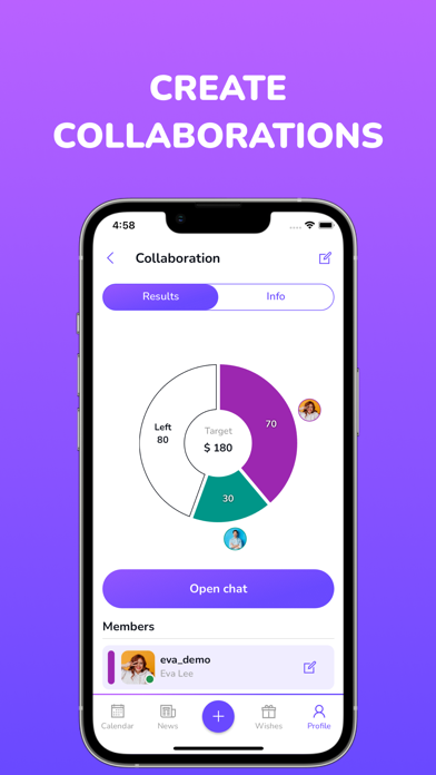 Wishlist Planner - WishSpace Screenshot