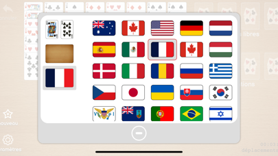 Freecell, jeu de cartes Screenshot