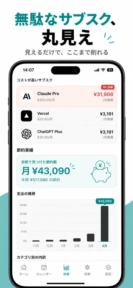 SubscBox screenshot 3