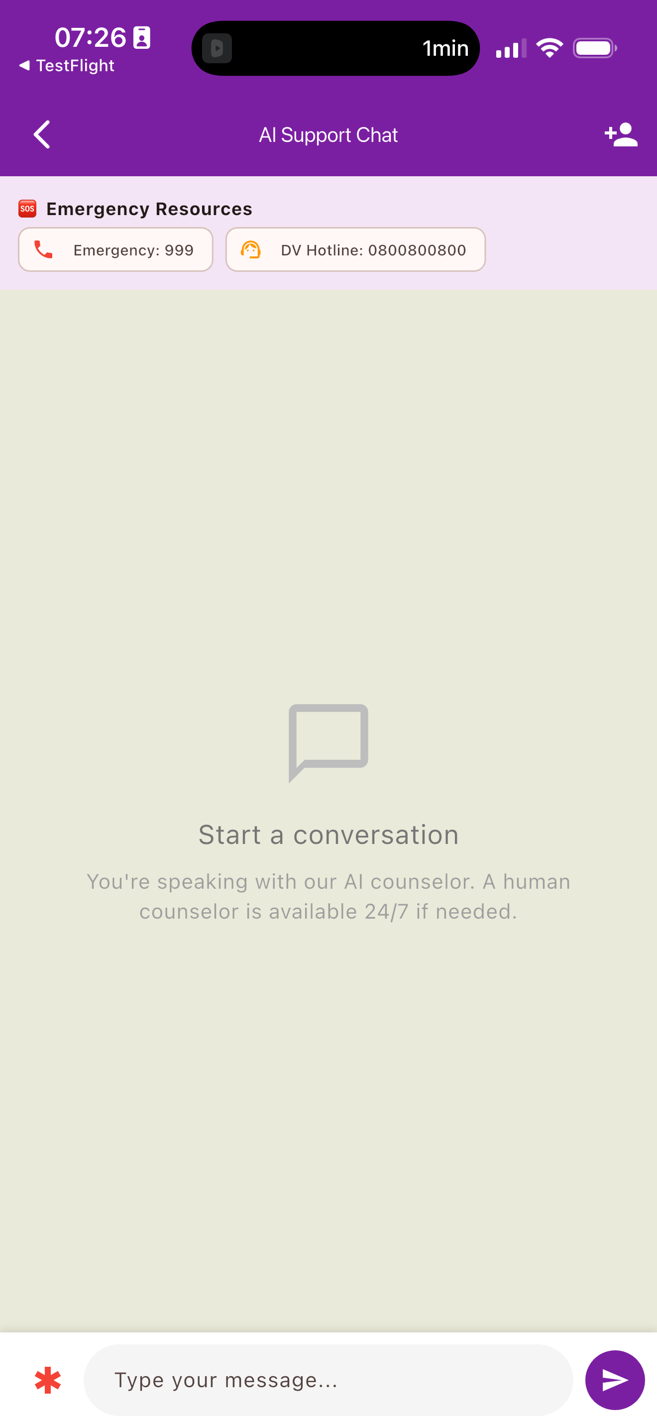 Beacon: DV Support App screenshot 4