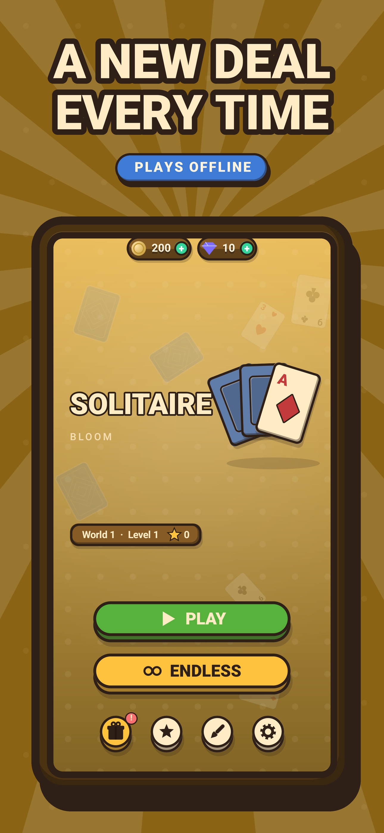 Screenshot 3 of Solitaire Bloom: Classic