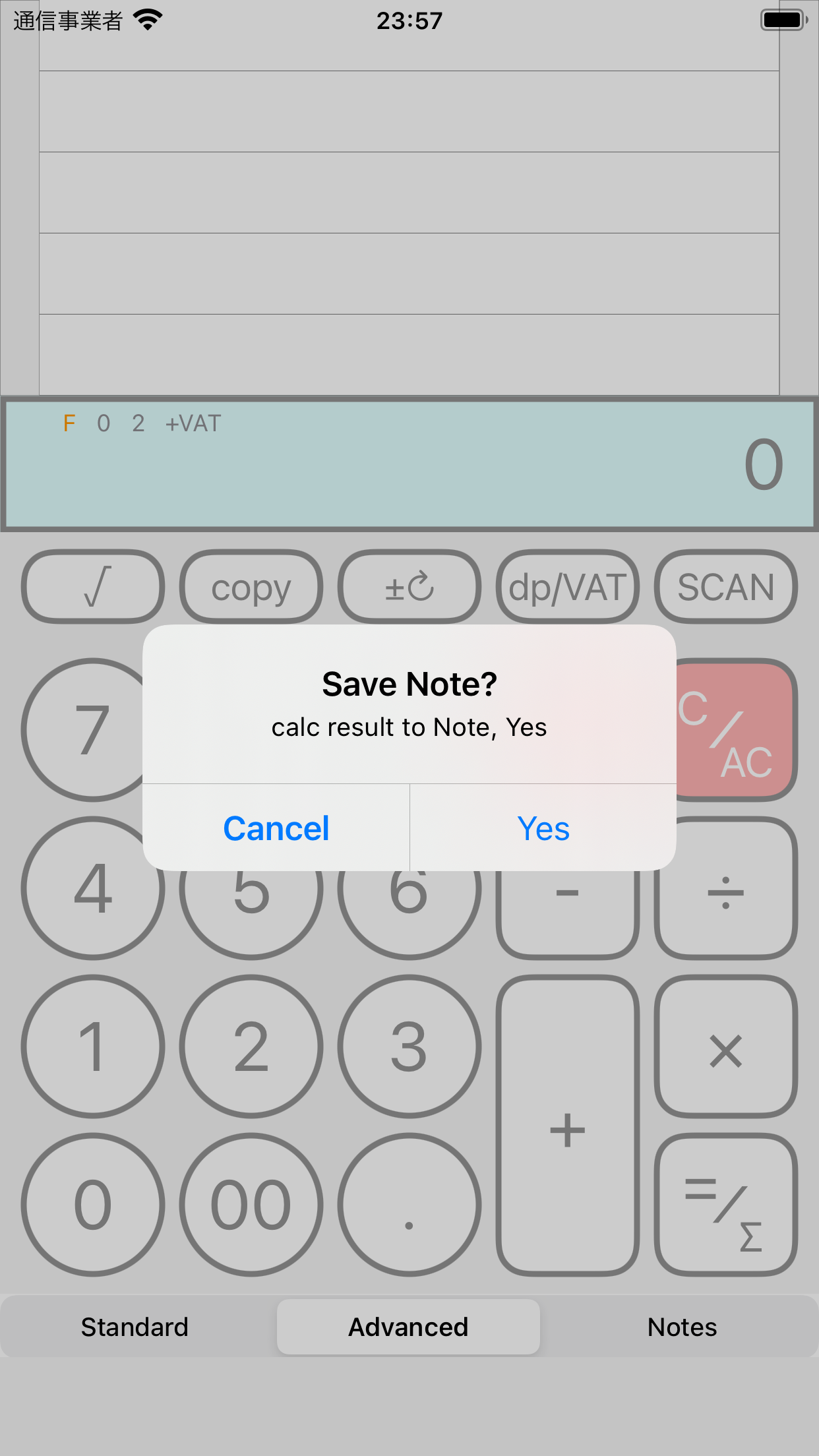 Calculadora de Rollo Lite