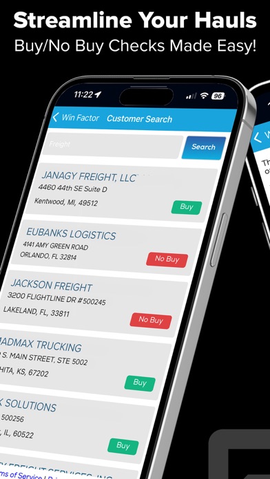WinFactor Client App Screenshot